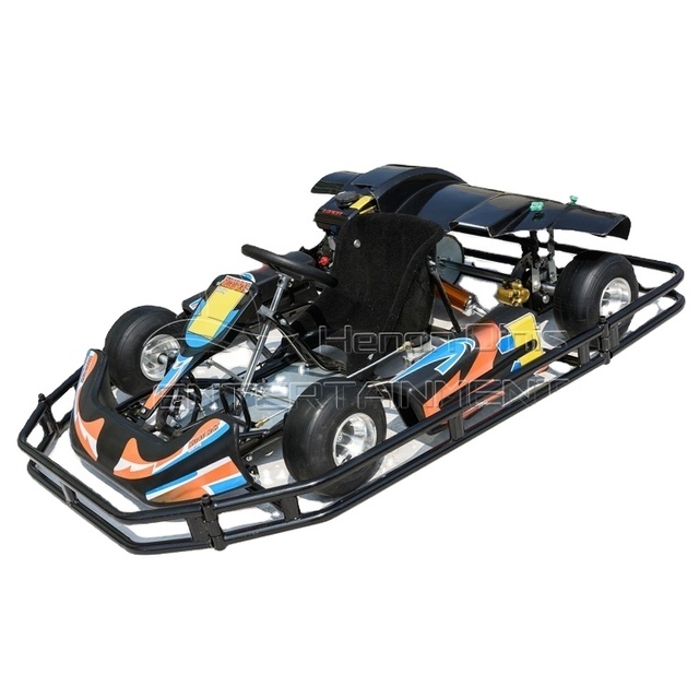 Hot Sale High Quality Outdoor Theme Park Fairground Family Game Extreme Fast Speed Electric 2 Seats Gas Go Kart