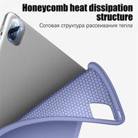 2021 yeni darbeye dayanıklı Xiaomi Pad 5 / 5pro 11 inç klasik katlanır Stand tam kapak Tablet Trifold yumuşak kılıf xiaomi Pad 5