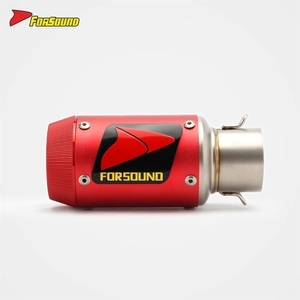 Forsound Precio Mayorista de Fábrica Sistema de Escape Completo <span class=keywords><strong>GP</strong></span> <span class=keywords><strong>Mini</strong></span> de 51mm para Motocicleta de Competición con Silenciador Deslizable - Product Image 2