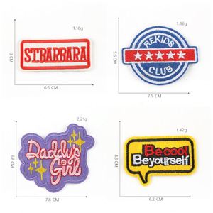 Patch brodé personnalisé à appliquer au fer pour vêtements et sacs à dos - Product Image 3