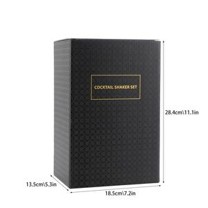 Ensemble de mélangeurs à Cocktail 10 pièces Ensemble complet de mélangeurs à Cocktail en acier inoxydable à manivelle Équipement professionnel de mélange de Cocktail - Product Image 6