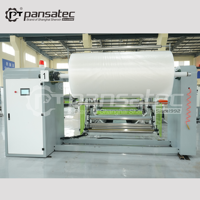 Machine d'extrusion monovis Pansatec pour la fabrication de film bulle laminé 4 couches 1600 mm en LDPE, LLDPE, HDPE à économie d'énergie