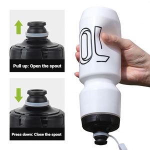 Bouteille de sport en plastique durable sans BPA, logo personnalisé, bouteille de cyclisme pour le vélo de route - Product Image 4