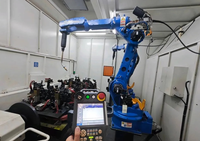 Robot de soudage industriel intelligent T-ROCK à 6 axes pour l'automatisation des usines, contrôleur intelligent, charge utile de 12 kg, portée de 2012 mm, précision de 0,05 mm