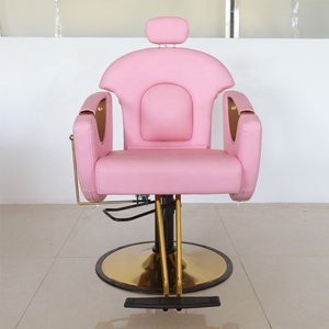 Hydraulic Adjustable Headrest 360 Degree Swivel Hair Stylist Cutting Chairs Barber Chair Salon Chair - Product Image 3