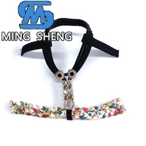 Venta al por Mayor de Partes Superiores de Zapatos Semiterminadas con Decoración de Pedrería para Sandalias de Moda de Verano para Mujer - Product Image 2