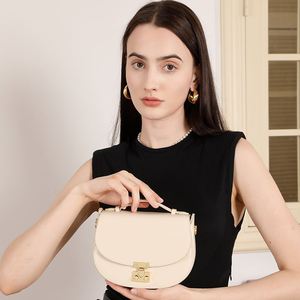 Sac à main messager portable Smartjoy 2025 pour femme en cuir véritable rétro, fabrication de luxe personnalisable, mode féminine - Product Image 1