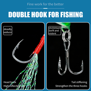 1PCS <span class=keywords><strong>BUBBA</strong></span> LSZ-49 Leurre de pêche en forme de cuillère pour saumon, bar et pêche en rivière, avec plomb et acier au carbone 7/10/15/20/25g - Product Image 6