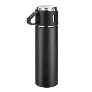 Wholesale Thermoses Bullet Vacuum Flask Thermal Gym <b>Cup</b> 500ML Insulated Sport Bottle 304 Stainless Steel With Strap - Product Image 5