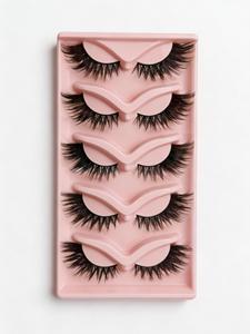 <span class=keywords><strong>Kit</strong></span> de Maquillage Extensions de <span class=keywords><strong>Cils</strong></span> 3D en Faux Vison – 5/10 Paires – Effet Naturel, Wispy, Cat Eye et Volume Fluffy - Product Image 5