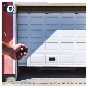Porta da Garage in Vetro Temperato <span class=keywords><strong>e</strong></span> Lega di Alluminio, Pannello a Vista Completa, Prezzo Conveniente, Porta da Garage in <span class=keywords><strong>Plexiglass</strong></span> Satinato - Product Image 4