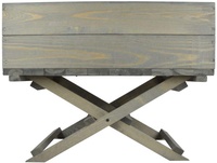 Planteur de fleurs de jardin en bois surélevé, lit surélevé personnalisé, Table de pot en bois avec boîte de légumes