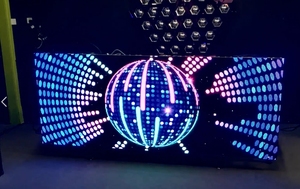 Rgx p2.5 OEM trong nhà đầy đủ màu sắc <span class=keywords><strong>LED</strong></span> Tường DJ Booth bảng <span class=keywords><strong>LED</strong></span> màn hình hiển thị tùy chỉnh sáng tạo màn hình kỹ thuật số cho bữa tiệc khiêu vũ - Product Image 3