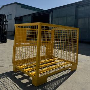 Cage de stockage industrielle pliable en carton pour pulvérisation électrostatique personnalisable - Product Image 2