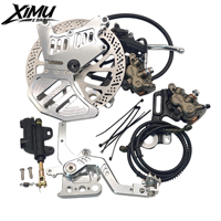Kit de frein à disque arrière XIMU Ultra Bee 240 mm avec support double étrier pour motos Talaria MX3 MX4 - Rénovation/Mise à niveau