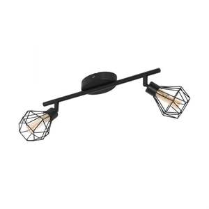 Lampada da Soffitto a 2 Luci ZAPATA 1 Nera 36CM - 2x360lm 3000K 3W - Product Image 1