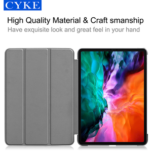 CYKE-funda protectora para tableta, protector para <span class=keywords><strong>Ipad</strong></span> <span class=keywords><strong>Pro</strong></span> 2021 de 12,9 pulgadas, Pu, encendido y apagado automático - Product Image 5