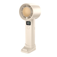Ventilateur portable 12500 tr/min, grande capacité, électrique, pour usage domestique et extérieur, avec puce de refroidissement semi-conductrice, pliable, haute vitesse