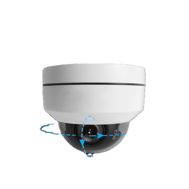Ceiling Outdoor Vandalproof IR Speed Dome PTZ Security Camera 5MP TVI CVI CVBS 4in1 Pan Tilt 4X Zoom IP66 Waterproof UTC RS485