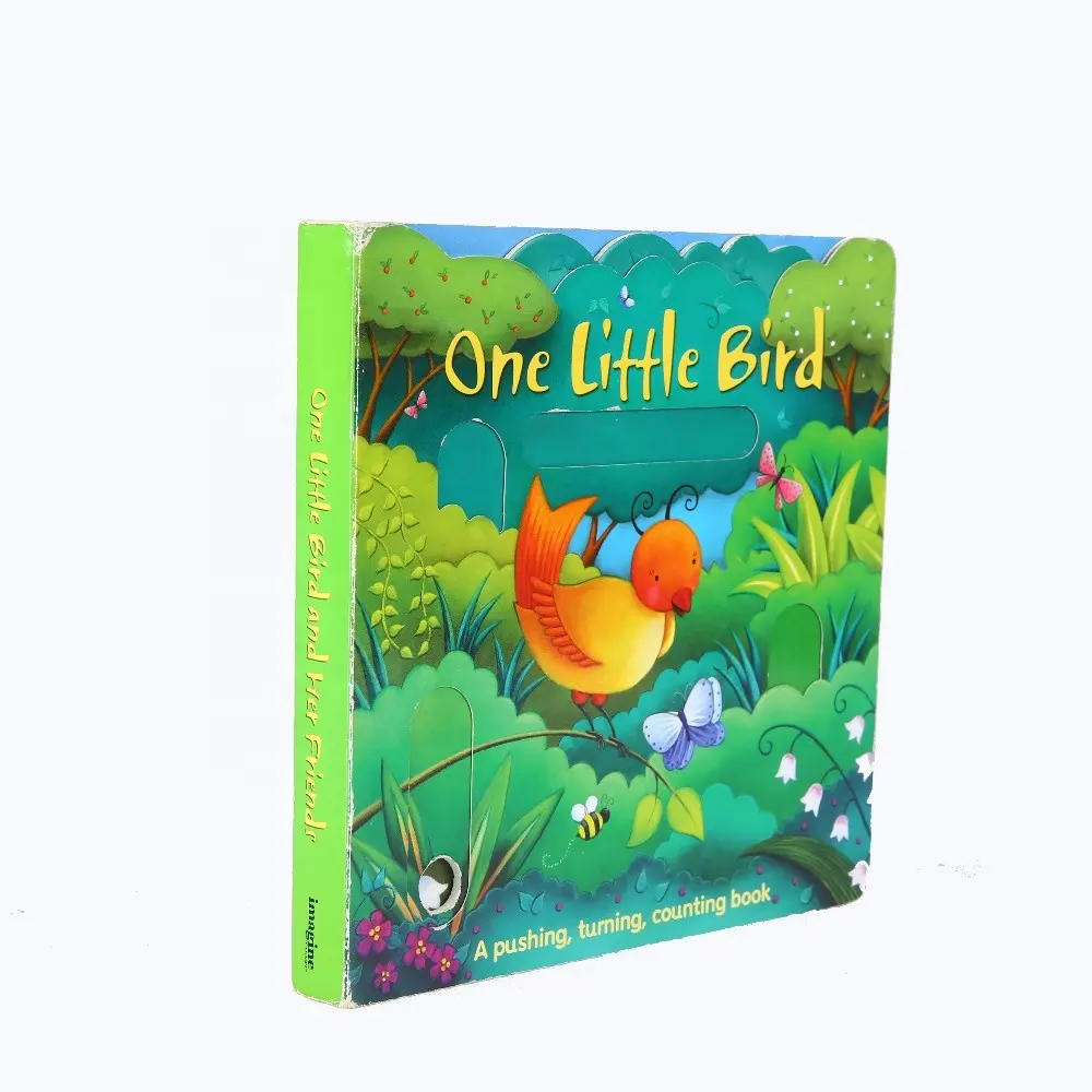 Chinesische benutzer definierte farbige billige Pappe Hardcover laminierte englische Kinder Story Books