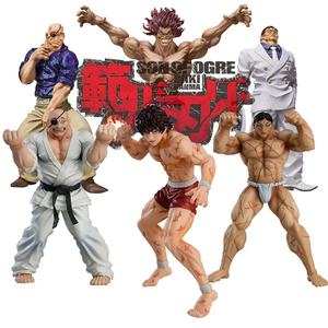 Figurines d'anime de 15 à 22 cm, 4 styles, Hanma Yujiro, Jack Hanma, Baki Hanayama, Kaoru, fils d'Ogre, jouets, figurine de manga - Product Image 1
