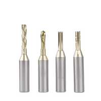 Fraise professionnelle en carbure TCT avec revêtement pour le bois, CNC personnalisée pour le fraisage du bois