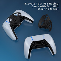 Mini accessoires auxiliaires de roue de simulation de jeux de course de volant pour contrôleur Dualsense PS5