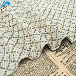 Tùy Biến <span class=keywords><strong>Polyester</strong></span> Và Bông Vải Sợi Nhuộm Rèm Vải Chất Lượng Cao Thổ Cẩm Jacquard Vải Cho Phòng Khách - Product Image 6