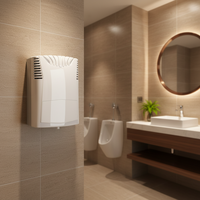 Distributeur automatique de désinfectant pour toilettes/urinoirs, usage commercial pour hôtels et centres commerciaux, conception étanche pour moteur et carte électronique