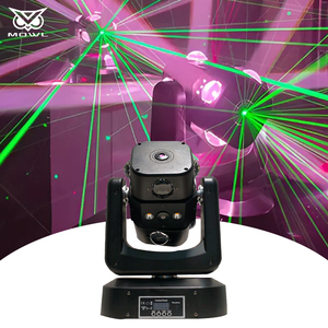 Projecteur à Effet Mobile 150W DMX LED Beam Laser Strobe avec Roue à Effet Vent et Feu pour Scène, Fête, KTV, Danse - Product Image 1