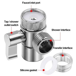 Robinet de dérivation d'eau Royal Page 20 mm à visser, adaptateur de robinet de douche à double sortie - Product Image 4