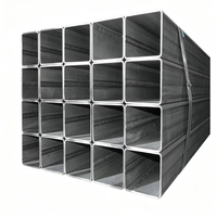 Tube carré galvanisé 33x33mm pour présentoir à vin