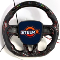 Volant en carbone LED personnalisé pour Dodge Charger Challenger Demon Jailbreak Performance Upgrade