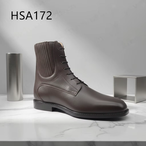 LXG,<strong>Wedding</strong> Guest Luxury Point Toe Brown Dress <strong>Shoes</strong> with Back Zipper Award Ceremony Mid-cut Office <strong>Shoes</strong> Popular in <strong>UK</strong> HSA172 - Product Image 1