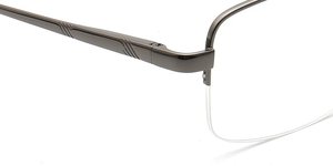 Gafas Metálicas KM751 para Hombre, Estilo Clásico, Maduro y Sofisticado, Aptas para Miopía y Presbicia - Product Image 5