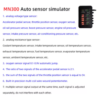 New Arrival MN300 Auto Sensor Simulator Automotive Tester Car Rail Oxygen Oil Pressure Flow Sensor Signal Generator