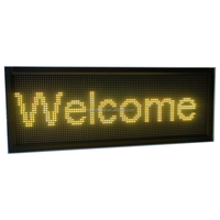 Outdoor RGB Running Moving Scrolling Nachricht LED-Anzeige bildschirm Programmier bares LED-Zeichen