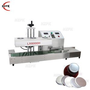 HZPK mesin penyegel segel aluminium otomatis, penyegel induksi botol plastik pemanas electromagnetik HZPK - Product Image 1