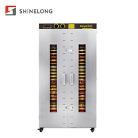 Commerciële Voedsel Dehydrator Machine 6 / 10 / 16 / 24 / Trays Gedroogde Groenten Fruit Dehydrator