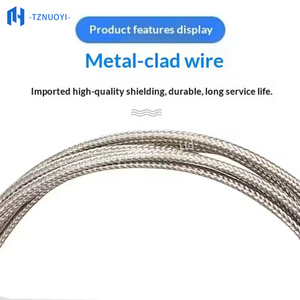 Thermocouple blindé en acier inoxydable de type K WRNK-191, résistance thermique PT100/E/J, capteur de haute température, résistance OEM - Product Image 3