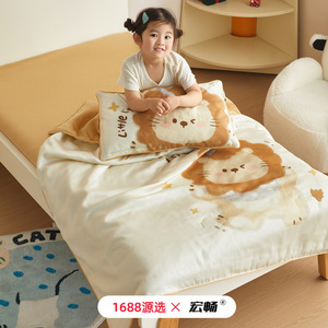[1688 X ] Baby Summer Blanket 60 Count LYOCELL Air-permeable Cartoon Print Bedding for Infants - Product Image 1