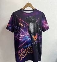 T-shirt imprimé tendance motif néon laser cool séchage rapide respirant manches courtes décontracté streetwear jeune homme quotidien soirée