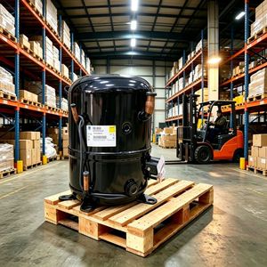 คอมเพรสเซอร์ทำความเย็น Tecumseh รุ่น TFH4525Y 400V 3 เฟส 50Hz สำหรับใช้ในห้องเย็น - Product Image 4