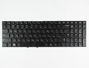 Replacement Laptop keyboard for SAMSUNG NP300E5 NP300V5 NP305E5 NP305V5 series rus black WITHOUT FRAME SMALL ENTER
