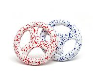 LY ETPU Popcorn Flying Disc Border Collie Steering Wheel Soft Bite-Resistant Interactive Tug-of-War Boredom Relief Classic Sport