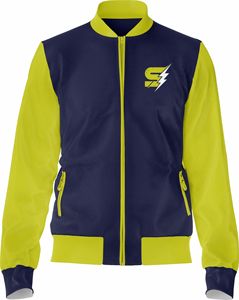 Veste universitaire avec col montant pour tenues décontractées Équipes scolaires Événements sportifs Streetwear Uniformes de style universitaire Utilisation quotidienne - Product Image 5