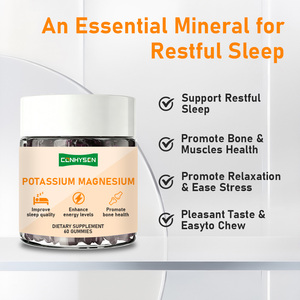 Compre Gomitas de <span class=keywords><strong>Potasio</strong></span> <span class=keywords><strong>y</strong></span> <span class=keywords><strong>Magnesio</strong></span> de Alta Calidad al por Mayor con Extracto de Raíz de Ashwagandha, Mejoran la Calidad del Sueño, Aumentan el Nivel de Energía - Product Image 2