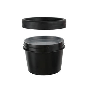 Pink Black PP Cream 30g-200g Empty <strong>Slime</strong> Container Plastic Cosmetic <strong>Pot</strong> for Facial Mask Eye Cream Lotion for Skin Care - Product Image 3