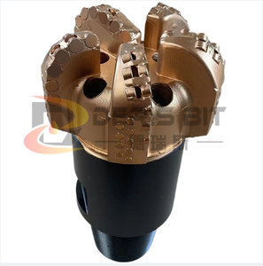 152mm 160mm 5 wings Body Water Well Rock Drilling Pdc Drag <b>Drill</b> <b>Bits</b> for Sandstone with Z50 Thread - Product Image 2
