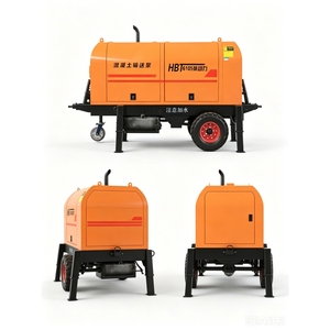 Bomba de Concreto Antipolvo Diésel de 50m3/<span class=keywords><strong>h</strong></span>, Adecuada para Áreas Cálidas y Sitios de Construcción con Condiciones de Trabajo Difíciles - Product Image 6